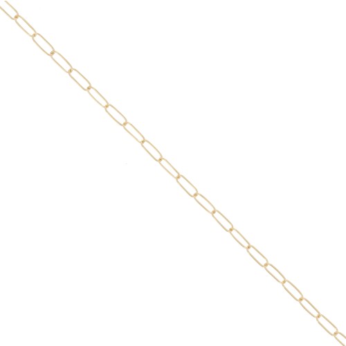 Catena Rettangolo 2,9 mm - Gold filled x50cm