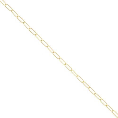 Catena Rettangolo 2,9 mm - Gold filled x50cm