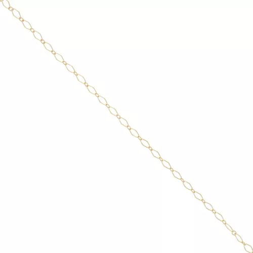 Catena alternata Rombo 2,8 mm, Gold filled x50cm