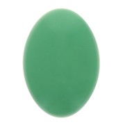 Cabochon ovale opaco in resina 14x10 mm - Verde x1|raw }}