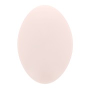 Cabochon ovale in resina opaca 14x10 mm - Rosa pastello x1