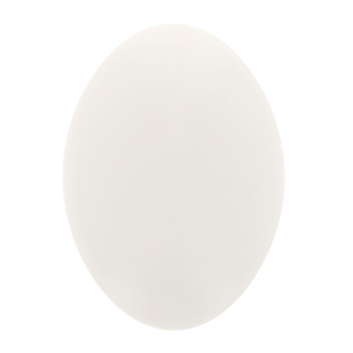 Cabochon ovale opaco in resina 14x10 mm - Avorio x1