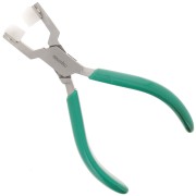 Pinza per la formazione di anelli con punte in nylon x1