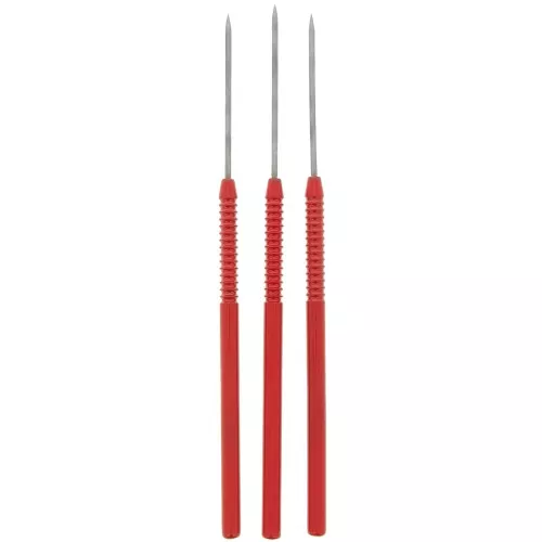 Punte di saldatura - Punte di fuoco 16,5 cm - Rosso x3