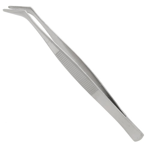 Pinze con punte curve inox 18/8, lungh. 105