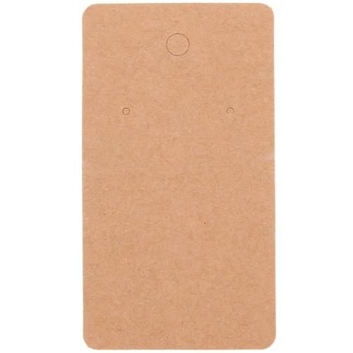 Set di 20 Supporti per Esposizione 9x5 cm per orecchini - Kraft