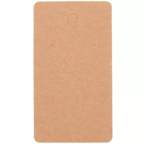 Set di 20 Supporti per Esposizione 9x5 cm per orecchini - Kraft