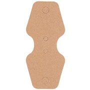 Set di 20 Supporti per Esposizione 8x3,5 cm per collane - Kraft