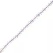 Perline tonde appiattite sfaccettate 3x2 mm - Fluorite x39cm