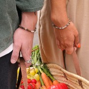 Perline cubiche sfaccettate 4x4 mm in pietra semipreziosa - Crisocolla x10