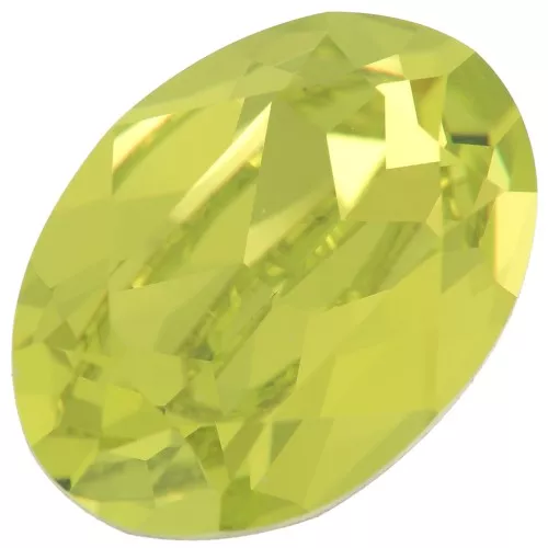 Cabochon PureCrystal 4120 ovale 14x10 mm - Citrus Green x1