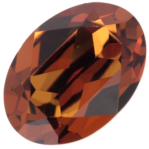Cabochon PureCrystal 4120 ovale 14x10 mm - Light Amber x1