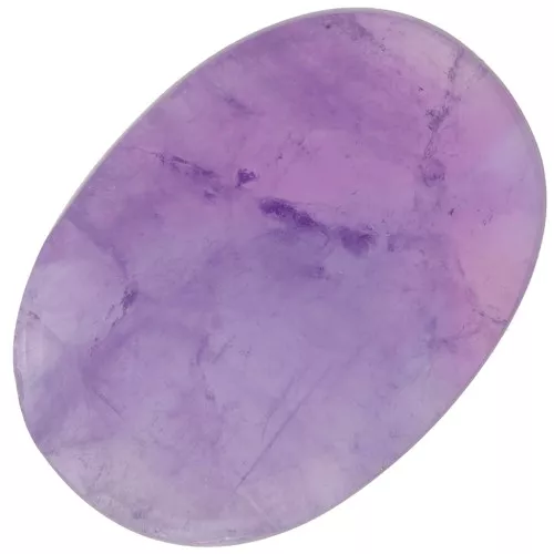 Cabochon ovale piatto - disco 14x10 mm - Ametista x1