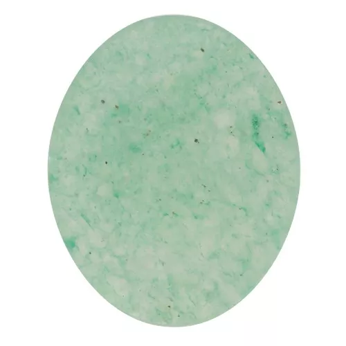 Cabochon ovale piatto - disco - 10x8 mm - avventurina x1