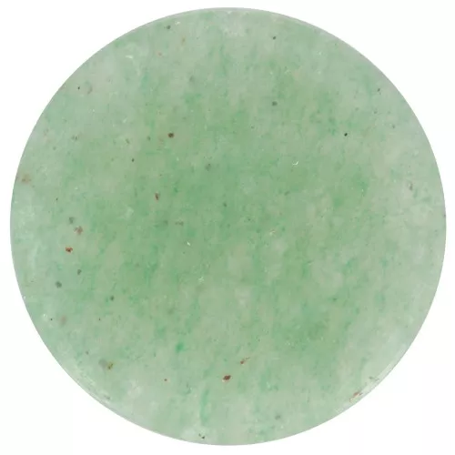 Cabochon piatto rotondo - disco - 12 mm - Avventurina x1