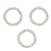 Anelli aperti con diamantati 5,5x0,9 mm - Argento 925 x10|raw }}