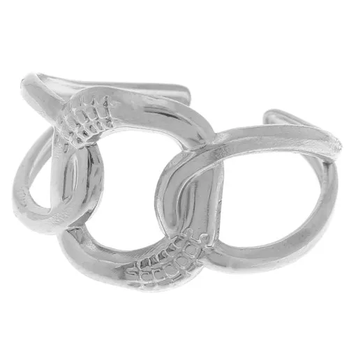 Anello regolabile - Maglie grandi - Acciaio inossidabile 304 x1
