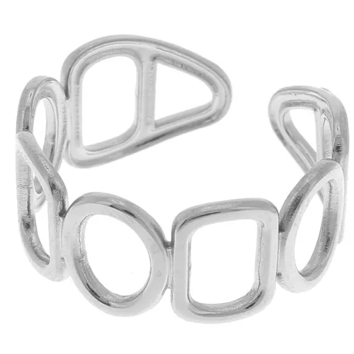 Anello geometrico regolabile - Acciaio inossidabile 304 x1