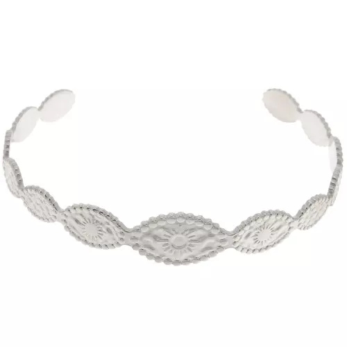 Bracciale ovale regolabile sole 12x155 mm Acciaio inossidabile 304 x1