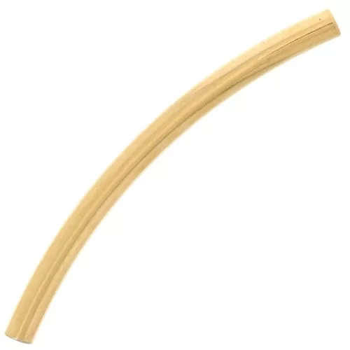 Tubo curvo 30x2 mm - Acciaio inox 304 dorato x1