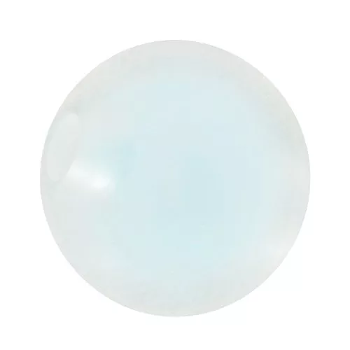 Perline rotonde 10 mm - Trasparenti - Blu pastello x10