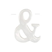 Perlina simbolo Madreperla 10x8 mm & x1|raw }}