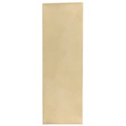 Piastra rettangolare 90x30 mm - spessore 0,8 mm - riempita d'oro x1