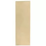 Piastra rettangolare 90x30 mm - spessore 0,3 mm - Gold filled x1