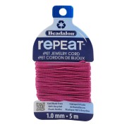 Cordone intrecciato RePEaT in poliestere riciclato 1 mm - Fucsia x5m|raw }}