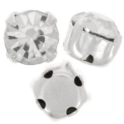 Chatons montés mm. 7 Crystal  x5|raw }}