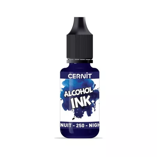 Inchiostro ad alcool Cernit n°250 - Blu notte x20ml