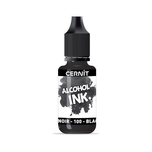 Inchiostro ad alcool Cernit n°100 - Nero x20ml