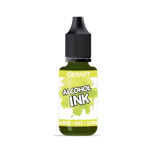 Inchiostro ad alcool Cernit n°601 - Verde anice x20ml