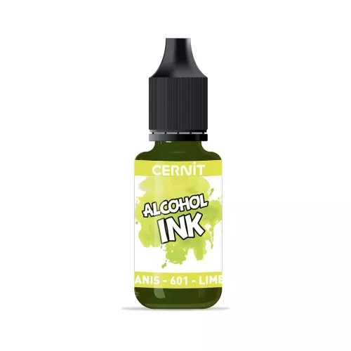 Inchiostro ad alcool Cernit n°601 - Verde anice x20ml