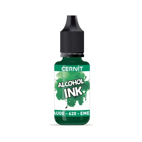 Inchiostro ad alcool Cernit n°620 - Verde smeraldo x20ml