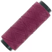Filo di poliestere cerato piatto - Slam Cord per micro macramè 0,8 mm - Magenta x100m