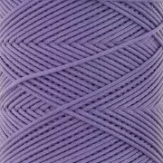 Filo di poliestere cerato piatto - Slam Cord per micro macramè 0,8 mm - Ametista x100m