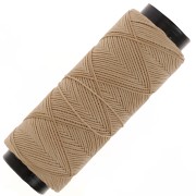 Filo di poliestere cerato piatto - Slam Cord per micro macramè 0,8 mm - Sand x100m|raw }}