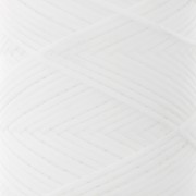Filo di poliestere cerato piatto - Slam Cord per micro macramè 1 mm - Bianco x100m