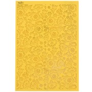 Foglio Moiko per pasta polimerica 97x68 mm - motivo Helleborus 17,22 x1