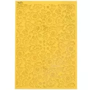 Foglio Moiko per pasta polimerica 97x68 mm - motivo Helleborus 17,22 x1