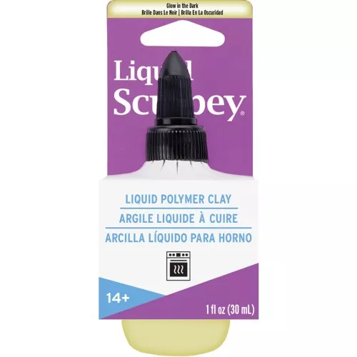 Pasta liquida Sculpey - Argilla liquida per cottura - Luminescente x30ml