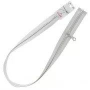 Chiusura Z94 zip in lurex - spirale separabile 60 cm - Argento x1