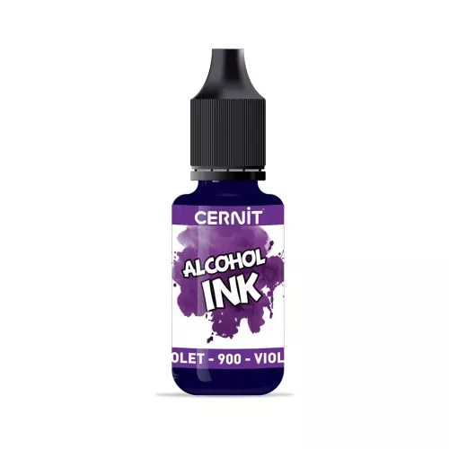 Inchiostro ad alcool Cernit n°900 - Viola x20ml