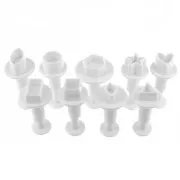 Set di 35 fustelle in polimero e accessori per orecchini