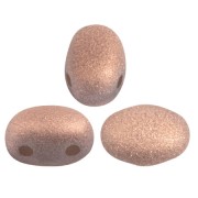 Perle in vetro Samos® di Puca® 7x5 mm Full Capri Gold Mat x10g|raw }}