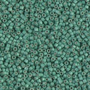 Miyuki Delica 11/0 DB1171 - Galvanized Dark Mint Mat x8g|raw }}
