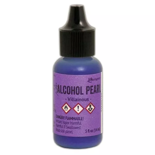 Inchiostro Alcohol Pearl Tim Holtz - Villainous x14ml