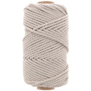 Bobina di cotone per macramè da 3 mm - Lino x50m|raw }}