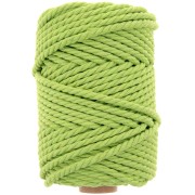 Bobina di cotone per macramè da 5 mm - Verde menta x50 m|raw }}